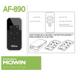 Radiocomando 6 Canali per Attuatori Comunello AF 890