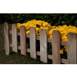 Recinzione in Legno per Giardino Losa Bordure Varie Forme