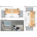 Revolux by Bettio Sgancio Rapido Click-Clack 40 Antivento Verticale a Molla