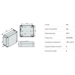 Ricevente Esterna Tastiera Numerica BFT KIT Q.BO TOUCH + CLONIX 2E