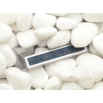 Riflesso Blue Rocks Maniglia per Porta su Rosetta Linea Calì Crystal