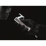 Riflesso Mesh Cromo Lucido Maniglia per Porta su Rosetta Linea Calì Crystal