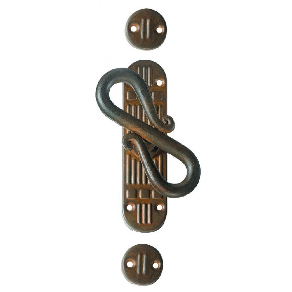 Roma Galbusera Maniglia Cremonese MP per Aste Esterne in Ferro Battuto