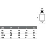 Rullo in Nylon con Bullone di Fissaggio per Cancello Scorrevole