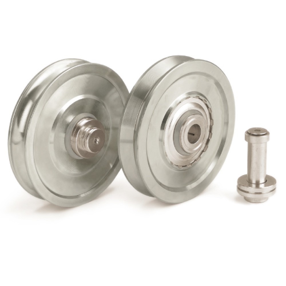 Ruota con Perno Ingrassatore Adem Diametro della Gola a Scelta