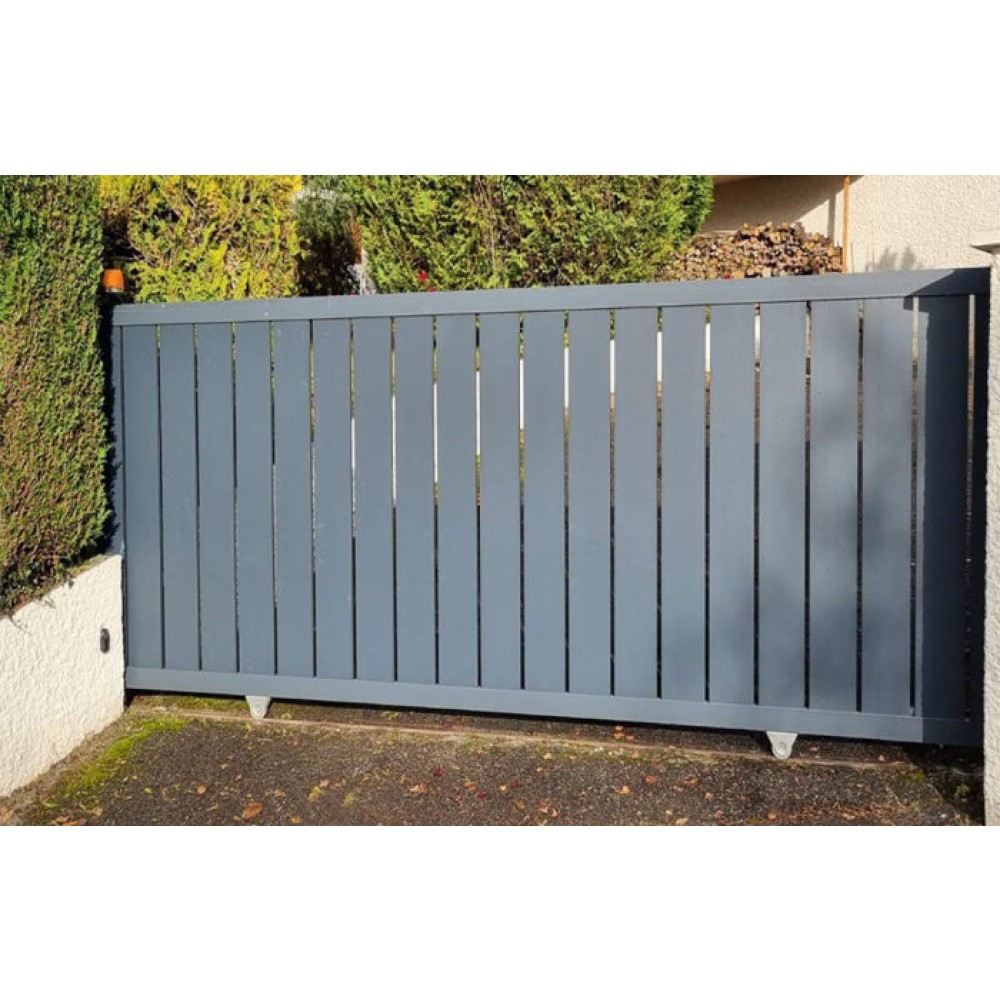 TRIEBAN Ruota Per Cancello A Molla A 360&deg;, 2 Ruote Per Cancelli Scorrevoli, Con Freno