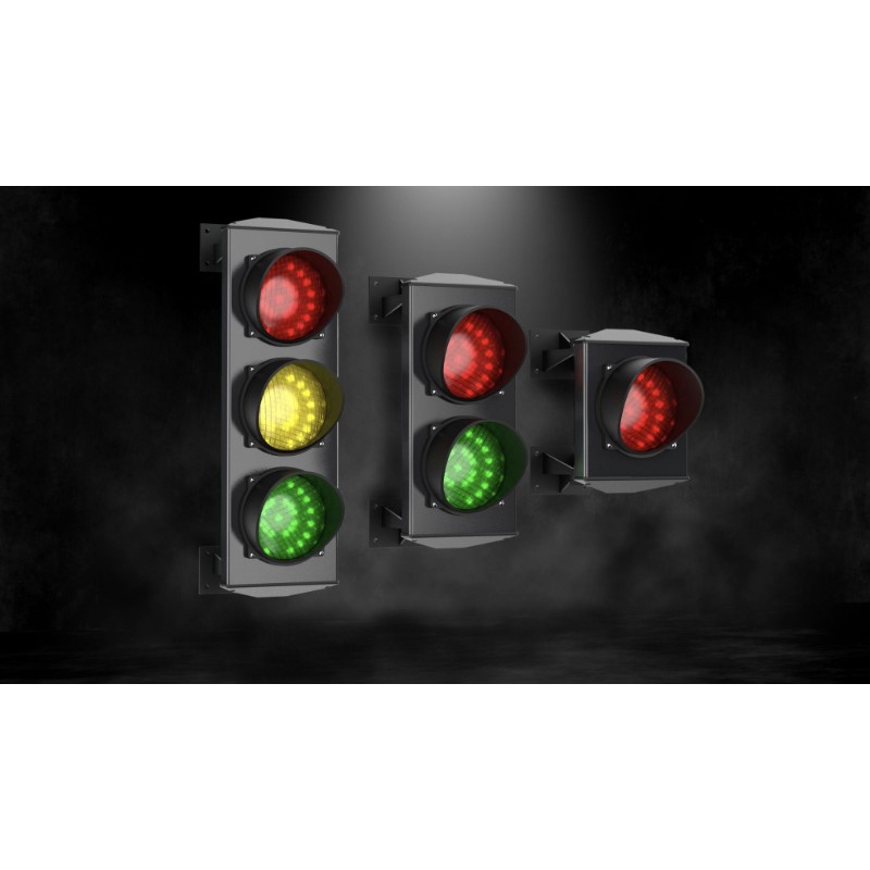 Semaforo Industriale per Parcheggio Modulare da 1 a 3 Luci