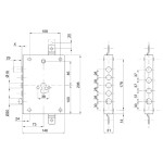 Serratura per Porte Blindate Cipierre Entrata 70