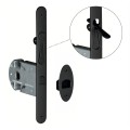 Serratura per Porte Scorrevoli Legno e Trascinatore Reguitti S01SR50T