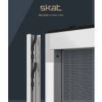 SKAT PRIMED Zanzariera Avvolgente Verticale Compatta e Tecnologica