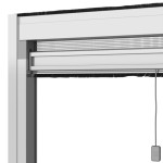 SKAT PRIMED Zanzariera Avvolgente Verticale Compatta e Tecnologica