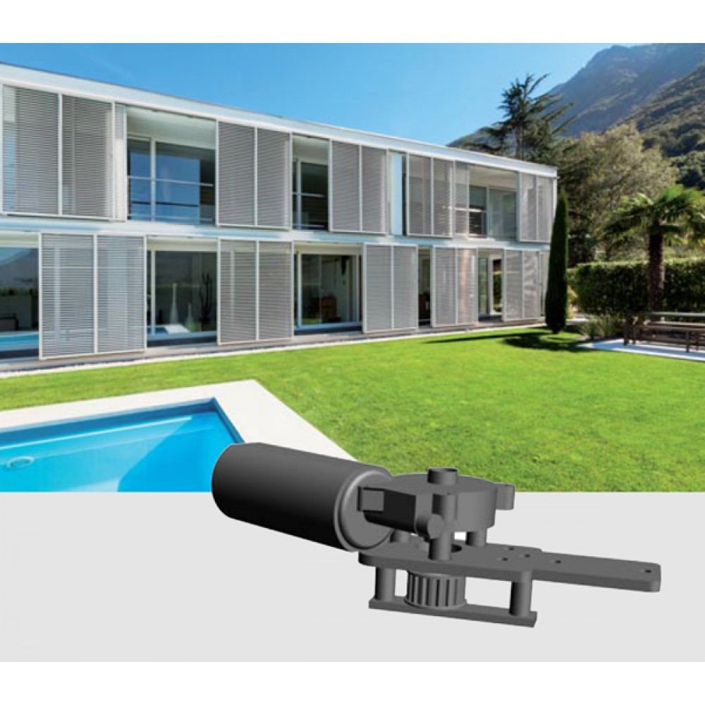 Slide 200 24Vdc Chiaroscuro Kit Automazione per Persiane Scorrevoli Max 300Kg