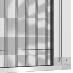 Smart Primed Zanzariera Plissettata in Alluminio a Scorrimento Laterale
