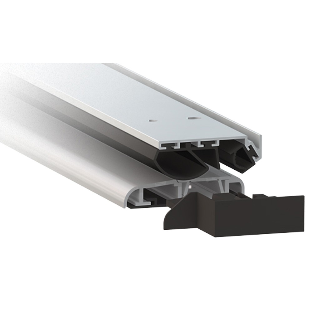 Soglia in Alluminio Anodizzato Argento 1375 Comaglio Serie Universal