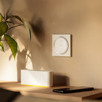 Somfy Amy io Comando Radio a Parete con Cornice Quadrata o Tonda