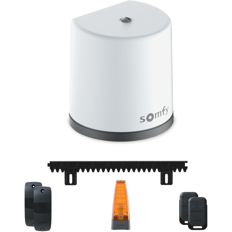 Somfy Freevia Essential Kit Motore per Cancello Scorrevole con Accessori