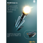 Somfy RS100 Solar io Motore Tapparella Fotovoltaica Solare