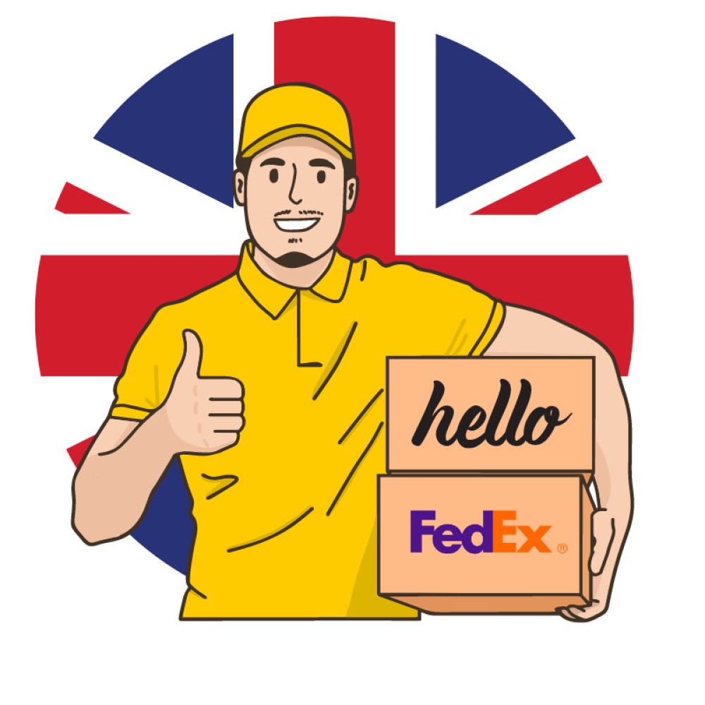 Spedire Pacco in Inghilterra UK Tasse Incluse 29,9€ FedEx Max 25Kg 1Mt