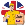 Spedire Pacco in Inghilterra UK Tasse Incluse FedEx Max 25Kg 1Mt
