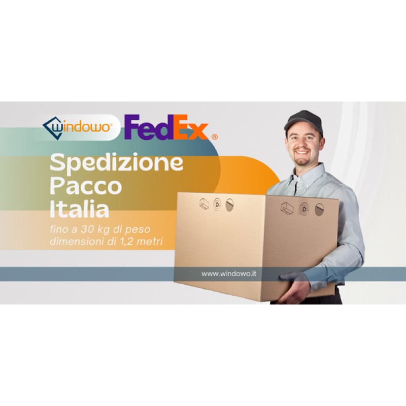 Spedizione Pacco Italia con Corriere Espresso FedEx Max 30Kg 1,2Mt