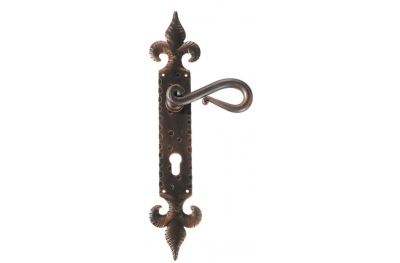 Stile Antico 2 Galbusera Maniglia per Porta su Placca