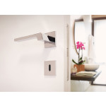 Stream Zincral Linea Calì Maniglia per Porta con Rosetta Ribassata