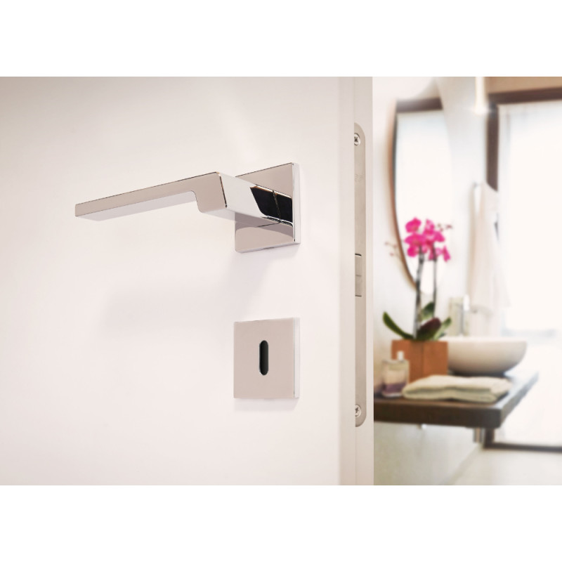 Stream Zincral Linea Calì Maniglia per Porta con Rosetta Ribassata