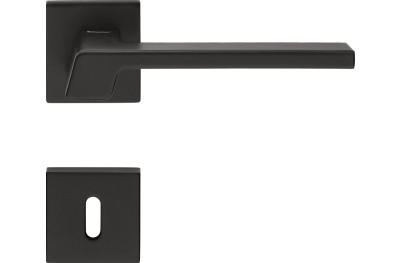 Stream Zincral Linea Calì Maniglia per Porta con Rosetta Ribassata