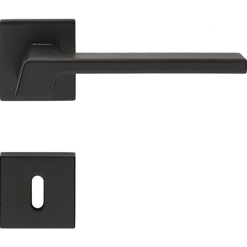 Stream Zincral Linea Calì Maniglia per Porta con Rosetta Ribassata