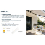 Sunteis io Somfy Sensore Sole e Temperatura per Tende e Tapparelle