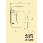 Supporto per Installazione su Guida DIN Vimar