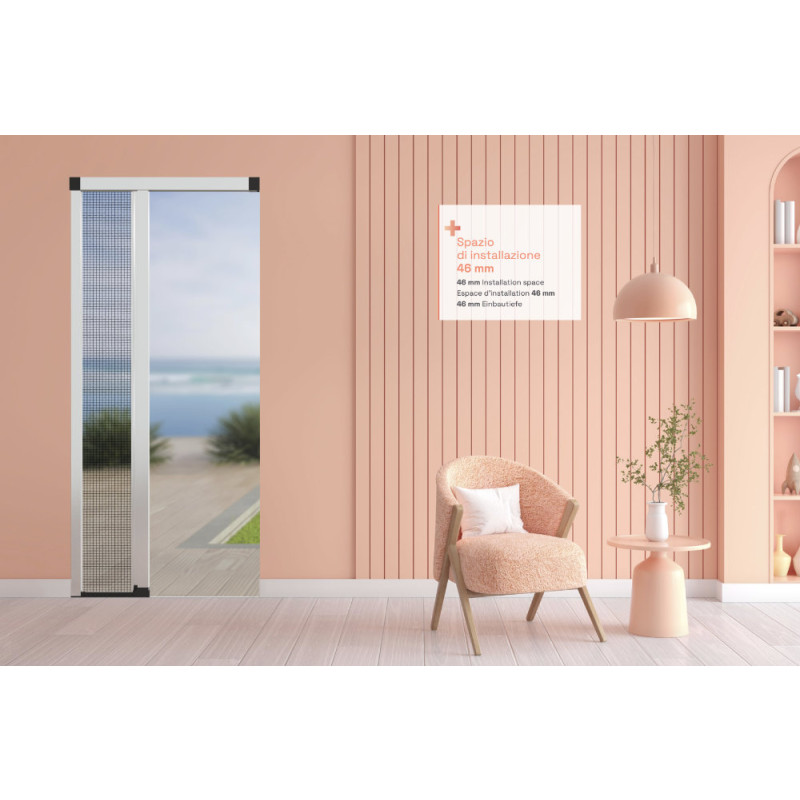 Switch4 PRIMED Zanzariera Avvolgente Laterale per Porta