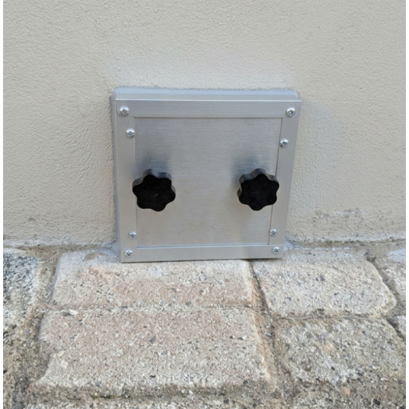 Tappo Antiallagamento per Bocca di Lupo 25x25 cm a Tenuta Stagna