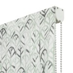 Tenda a Pacchetto Filtrante Verde Leaf Green a Tema Floreale