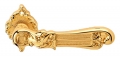 Tiffany Oro Zecchino Maniglia per Porta su Rosetta Linea Calì Vintage