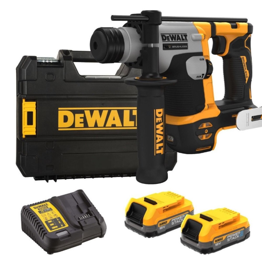 Trapano Tassellatore a Batteria DeWalt DCH172E2T-QW 18V Powerstack