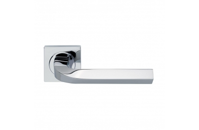 Trendy Design Manital Cromato Lucido Coppia di Maniglie su Rosetta