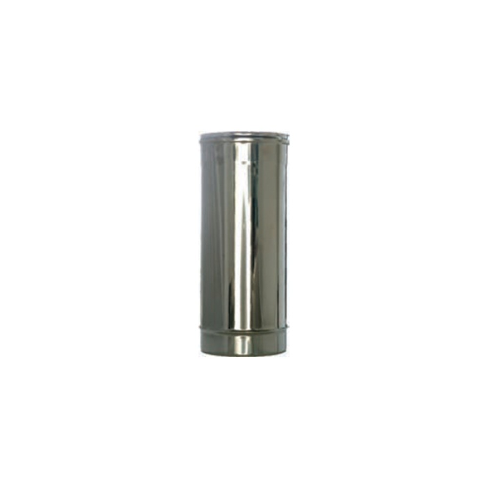Tubo Aspirazione Cappa Rettilineo Inox Mezzo Metro