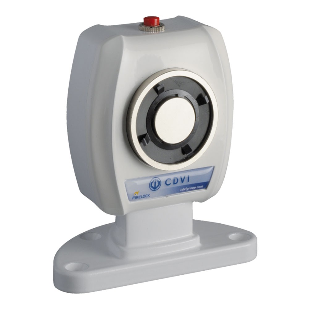 VIRP5024 Elettromagnete da Pavimento 50Kg 24V DC Ferma Porta da Muro Contropiastra Fissa e/o Snodabile CDVI
