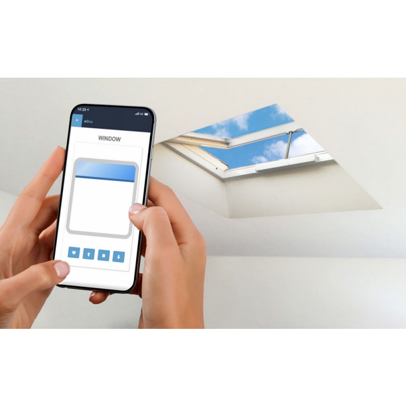 WiFi Box - Dispositivo 230V per Controllo Attuatori Wi-Fi per Finestre da Smartphone e Tablet