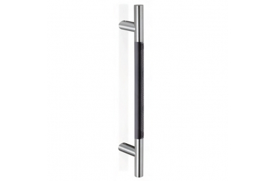 YOD.500.I pba Maniglione in Pelle e Acciaio Inox AISI 316L