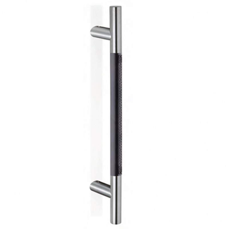 YOD.500.I pba Maniglione in Pelle e Acciaio Inox AISI 316L
