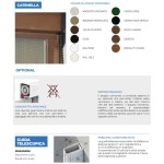 Zanzariera a Catenella Verticale Fatta su Misura Cassonetto 50 mm