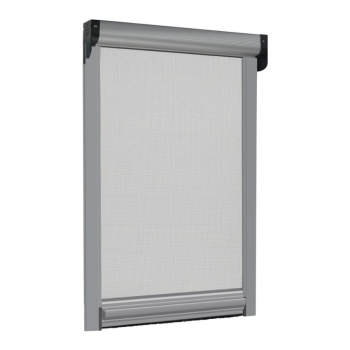 Zanzariera Per Finestra 150x200 Cm Grigio - Regolabile E Ritagliabile, 100% Poliestere, Anti-Zanzare - Foto 2