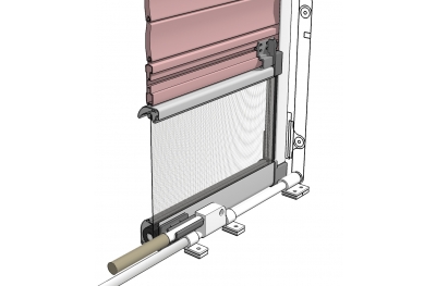 Zanzariera Bettio Flip 3 per Tapparella a Sporgere con Leva Centrale