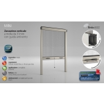 Zanzariera Bettio Mini 31 con Guida Antivento Verticale a Molla