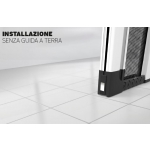 Zanzariera Senza Guida a Terra per Porte-Finestre con 1 Anta Tipo Libera Zanzar